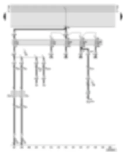 Wiring Diagram  AUDI TT 2002 - Heated washer jets - fuses