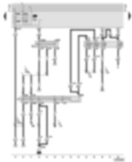 Wiring Diagram  AUDI TT 2002 - Ignition/starter switch - X contact relief relay