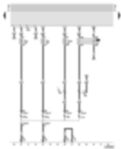 Wiring Diagram  AUDI TT 2002 - Headlight - left