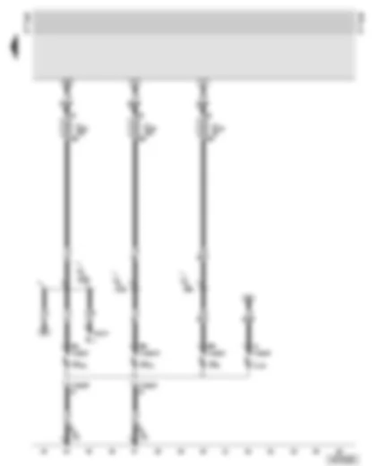 Wiring Diagram  AUDI TT 2002 - Headlight - right