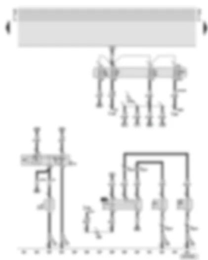 Wiring Diagram  AUDI TT 2002 - Heated rear window - fuses