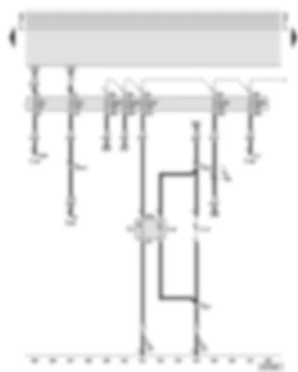 Wiring Diagram  AUDI TT 1999 - Cigarette lighter - fuses