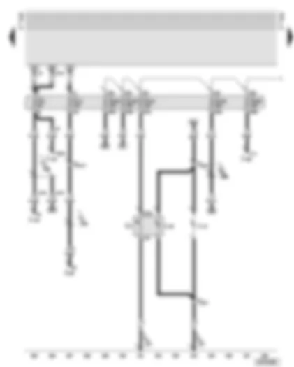 Wiring Diagram  AUDI TT 2001 - Cigarette lighter - fuses