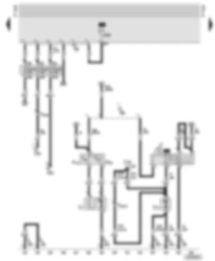 Wiring Diagram  AUDI TT 2003 - Fuses - radiator fan - continued coolant circulation pump