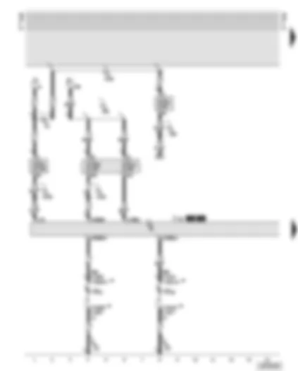Wiring Diagram  AUDI TT 2000 - Bulb monitoring device - dipped beam bulb