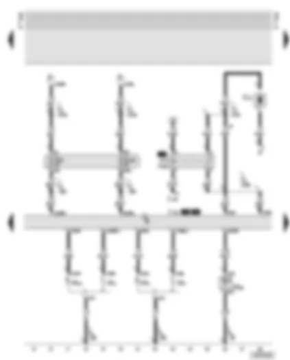 Wiring Diagram  AUDI TT 2001 - Bulb monitoring device - tail lights - brake lights