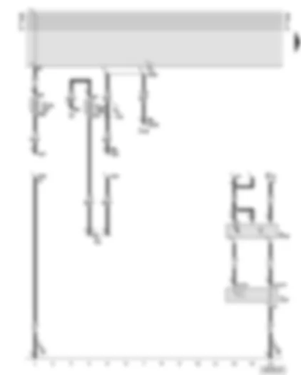Wiring Diagram  AUDI TT 2000 - Provision for radio