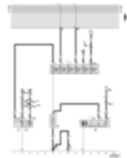 Wiring Diagram  AUDI TT 2002 - Battery - starter - alternator - main fuse box/battery