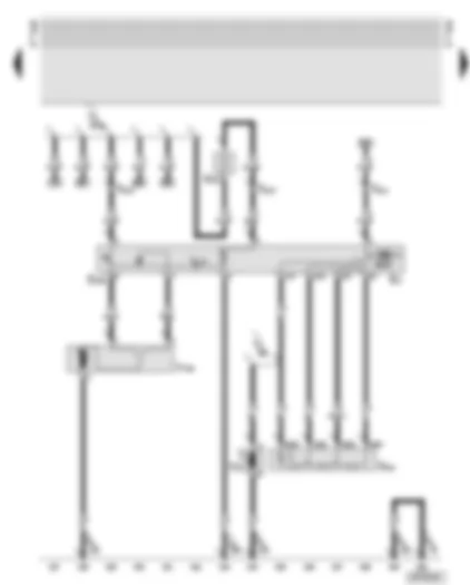 Wiring Diagram  AUDI TT 1999 - Fresh air blower