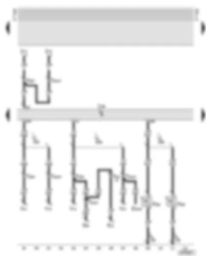 Wiring Diagram  AUDI TT 2006 - Central locking control unit