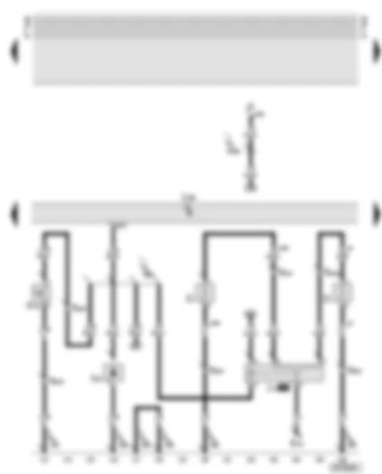 Wiring Diagram  AUDI TT 2006 - Convertible top - heated rear window