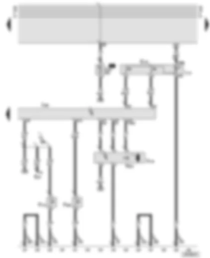 Wiring Diagram  AUDI TT 1999 - Convertible top