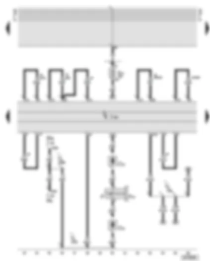 Wiring Diagram  AUDI TT 2005 - Control unit for anti-lock brake system with electronic differential lock - brake light switch