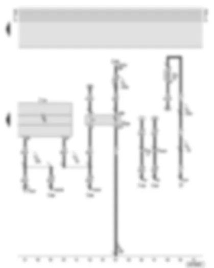 Wiring Diagram  AUDI TT 2002 - Control unit for anti-lock brake system with electronic differential lock - TCS/ESP button