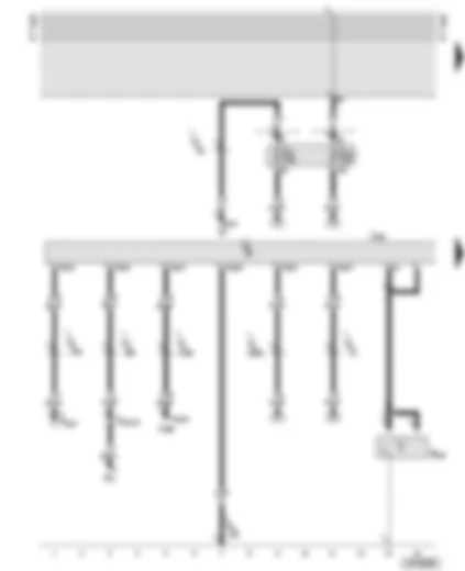 Wiring Diagram  AUDI TT 2002 - Navigation system with CD drive control unit - navigation aerial - fuses