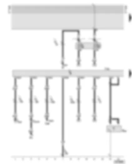 Wiring Diagram  AUDI TT 2005 - Navigation system with CD drive control unit - navigation aerial - fuses