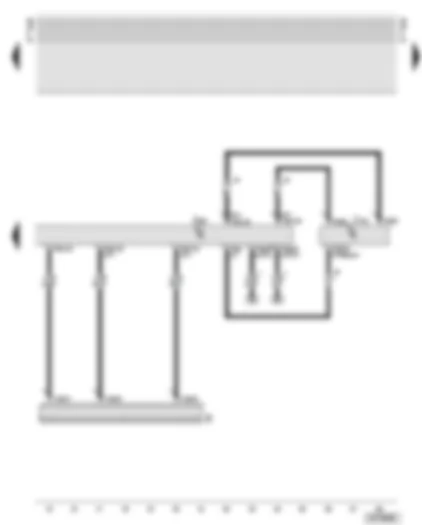 Wiring Diagram  AUDI TT 2006 - Navigation system with CD drive control unit - mobile phone operating electronics control unit - radio