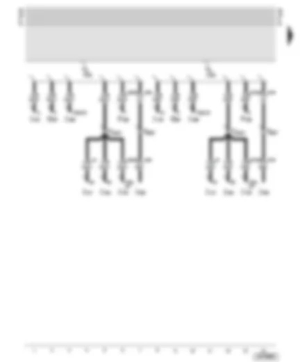 Wiring Diagram  AUDI TT 2005 - CAN bus wires - high bus connection - low bus connection