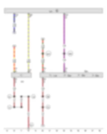 Wiring Diagram  AUDI TT 2015 - Garage door operating unit - Garage door opener button 1 - Garage door operation control unit