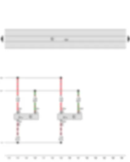 Wiring Diagram  AUDI TT 2015 - Operating and display unit 1 for air conditioning system - Operating and display unit 5 for air conditioning system - Climatronic control unit