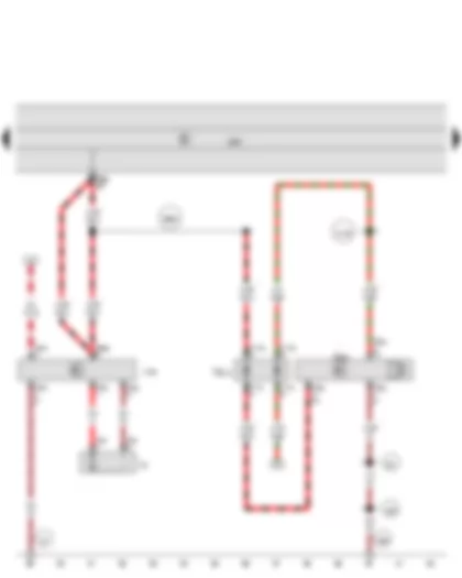 Wiring Diagram  AUDI TT 2016 - Pressure sender for refrigerant circuit - Fresh air blower control unit - Climatronic control unit - Fresh air blower
