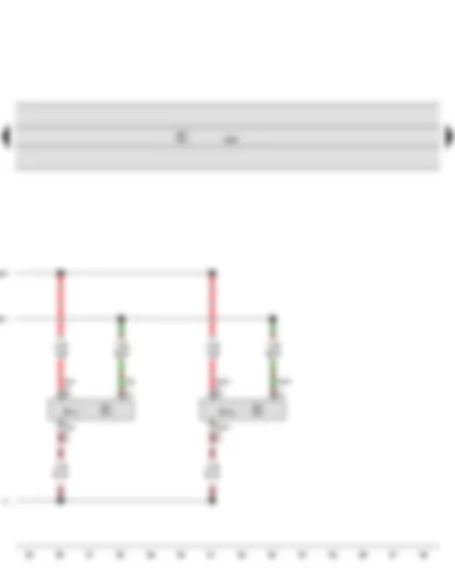 Wiring Diagram  AUDI TT 2016 - Operating and display unit 1 for air conditioning system - Operating and display unit 5 for air conditioning system - Climatronic control unit