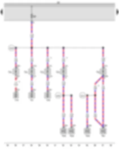 Wiring Diagram  AUDI TT 2015 - Fuse holder B - Fuse 7 on fuse holder B