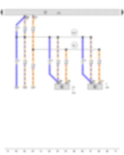 Wiring Diagram  AUDI TT 2015 - Data bus diagnostic interface - Connection 2 (running gear/dash panel insert CAN bus - high) - in main wiring harness - Connection 2 (running gear/dash panel insert CAN bus - low) - in main wiring harness