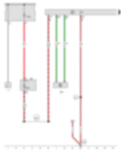 Wiring Diagram  AUDI TT 2015 - TV tuner - Fuse holder C