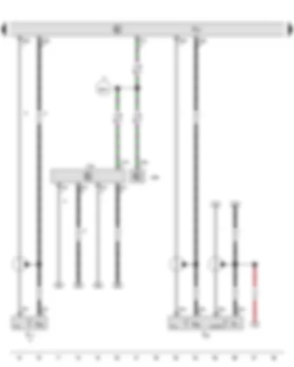 Wiring Diagram  AUDI TT 2015 - Aerial amplifier - TV tuner - Aerial amplifier 2