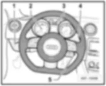 AUDI TT 2014 Control unit in dash panel insert J285