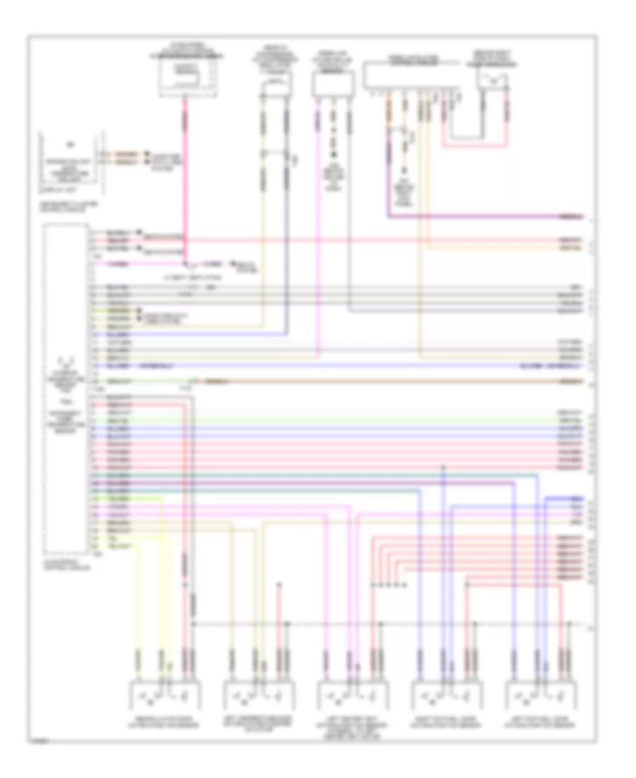 Электросхема кондиционера, Комфорт (1 из 4) для Audi Q7 TDI Premium 2014