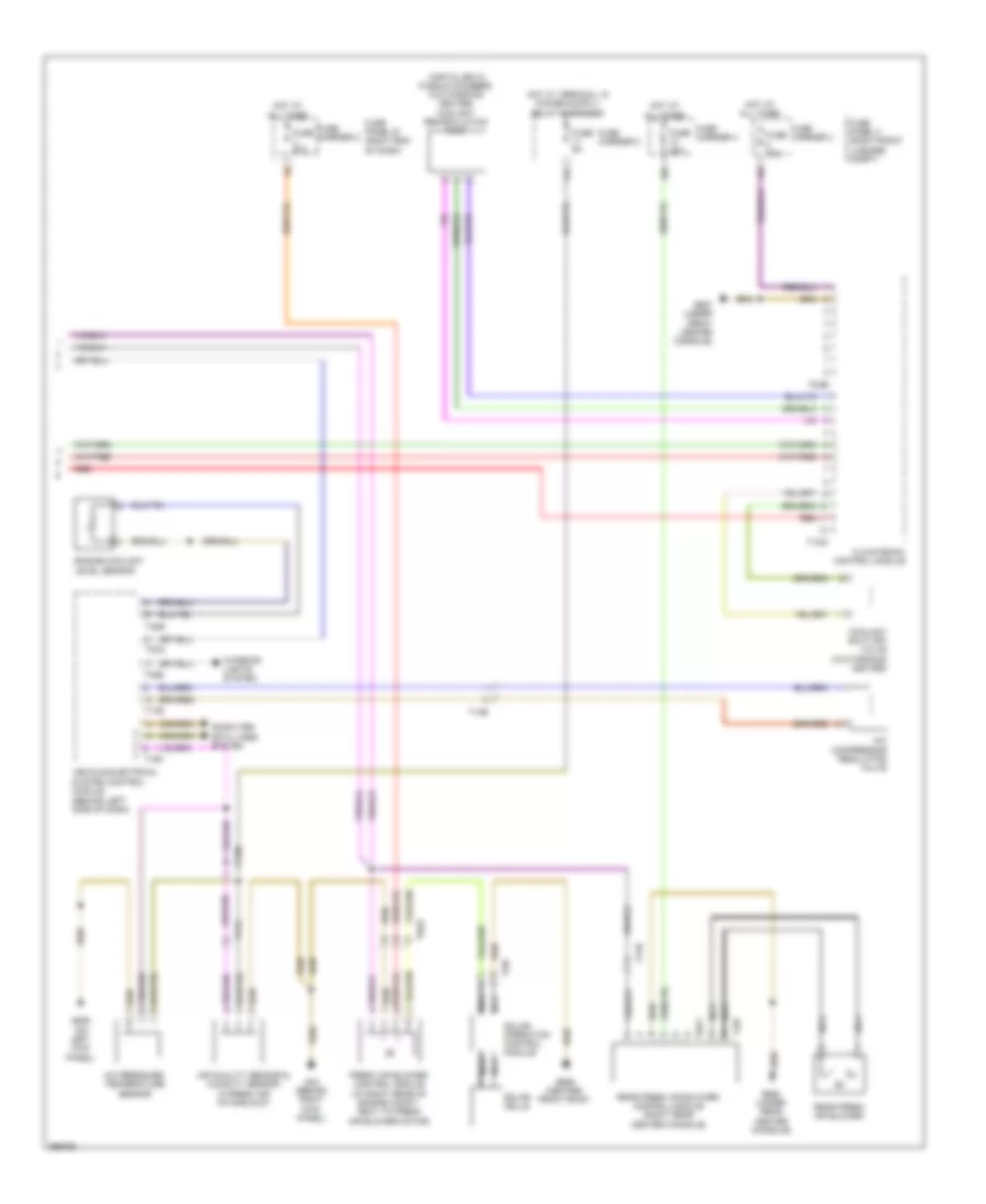 Электросхема кондиционера (4 из 4) для Audi A8 2013