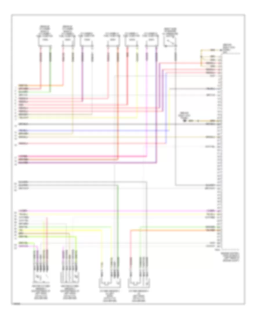 6.3L, Электросхема системы управления двигателем (11 из 11) для Audi A8 2013