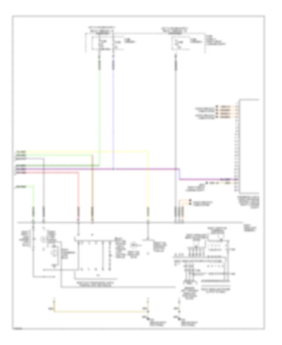 Электросхема фар, С СКРЫТАЯ С Образовывающие угол Фары (2 из 2) для Audi A8 2013