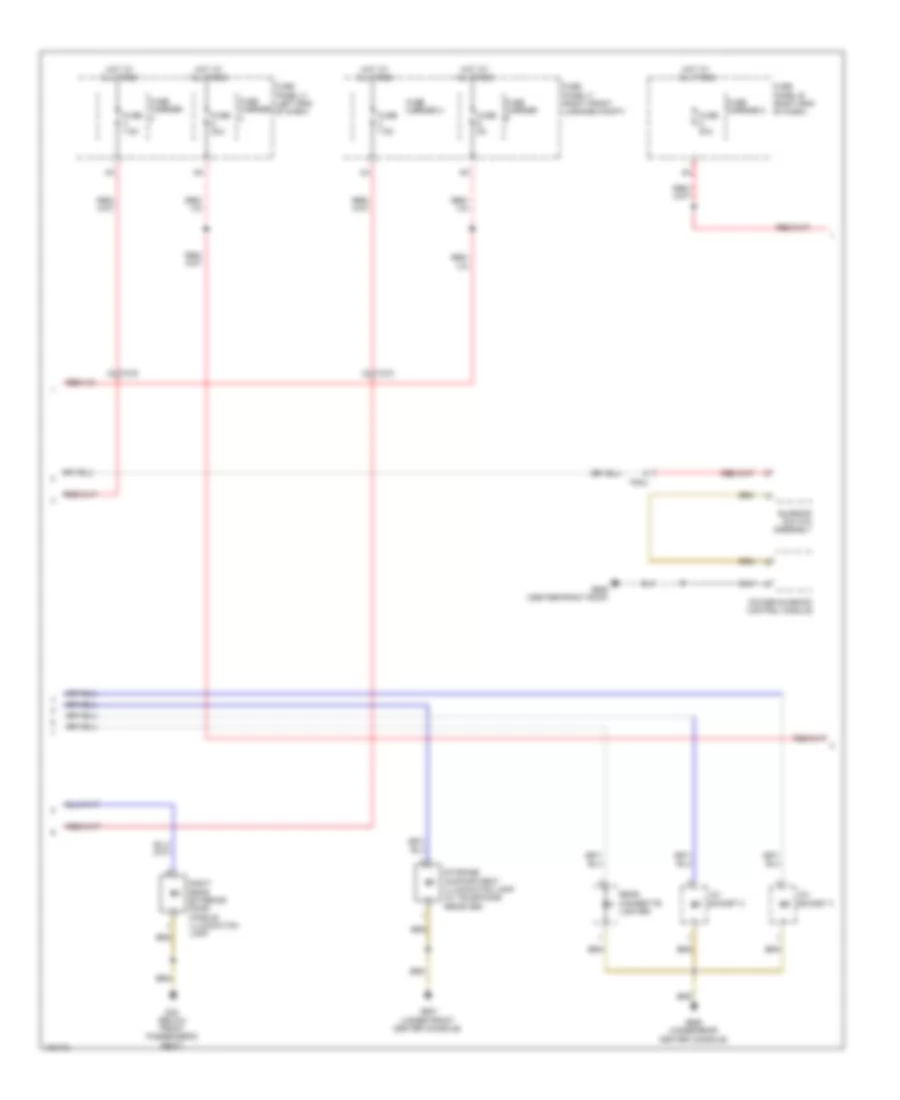 Электросхема подсветки приборов (3 из 4) для Audi A8 2013