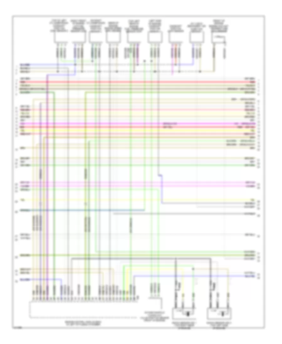 3.2L, Электросхема системы управления двигателем (6 из 8) для Audi A5 Quattro 2009