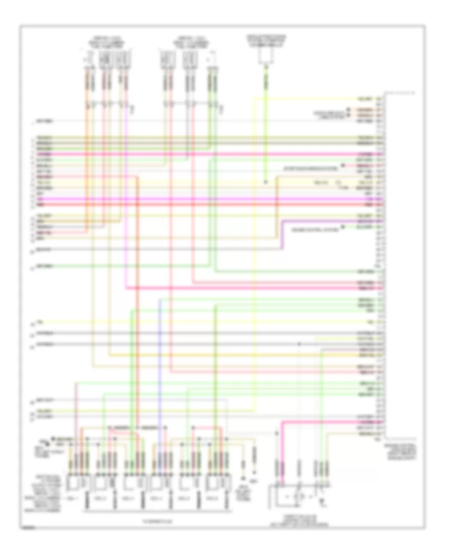 3.0L SC, Электросхема системы управления двигателем (8 из 8) для Audi S5 3.0T 2011