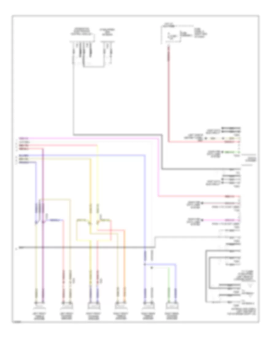 Radio Wiring Diagram, Convertible Standard MMI & Basic MMI (2 из 2) для Audi S5 Prestige 2014