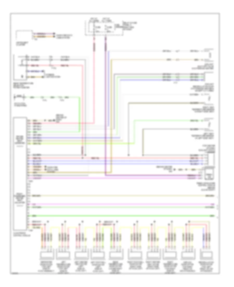Электросхема кондиционера, Основная (1 из 3) для Audi S6 2014
