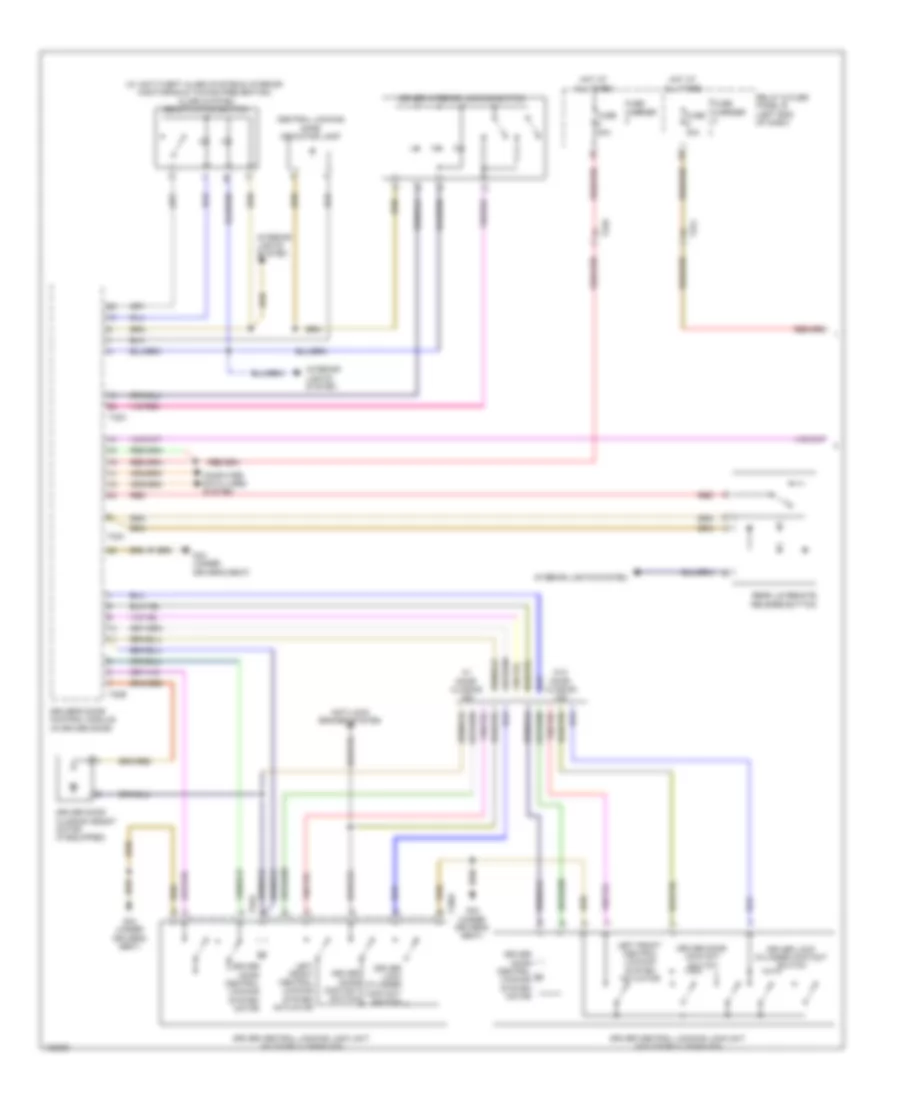 Электросхема противоугонной сигнализации (1 из 6) для Audi S6 2014