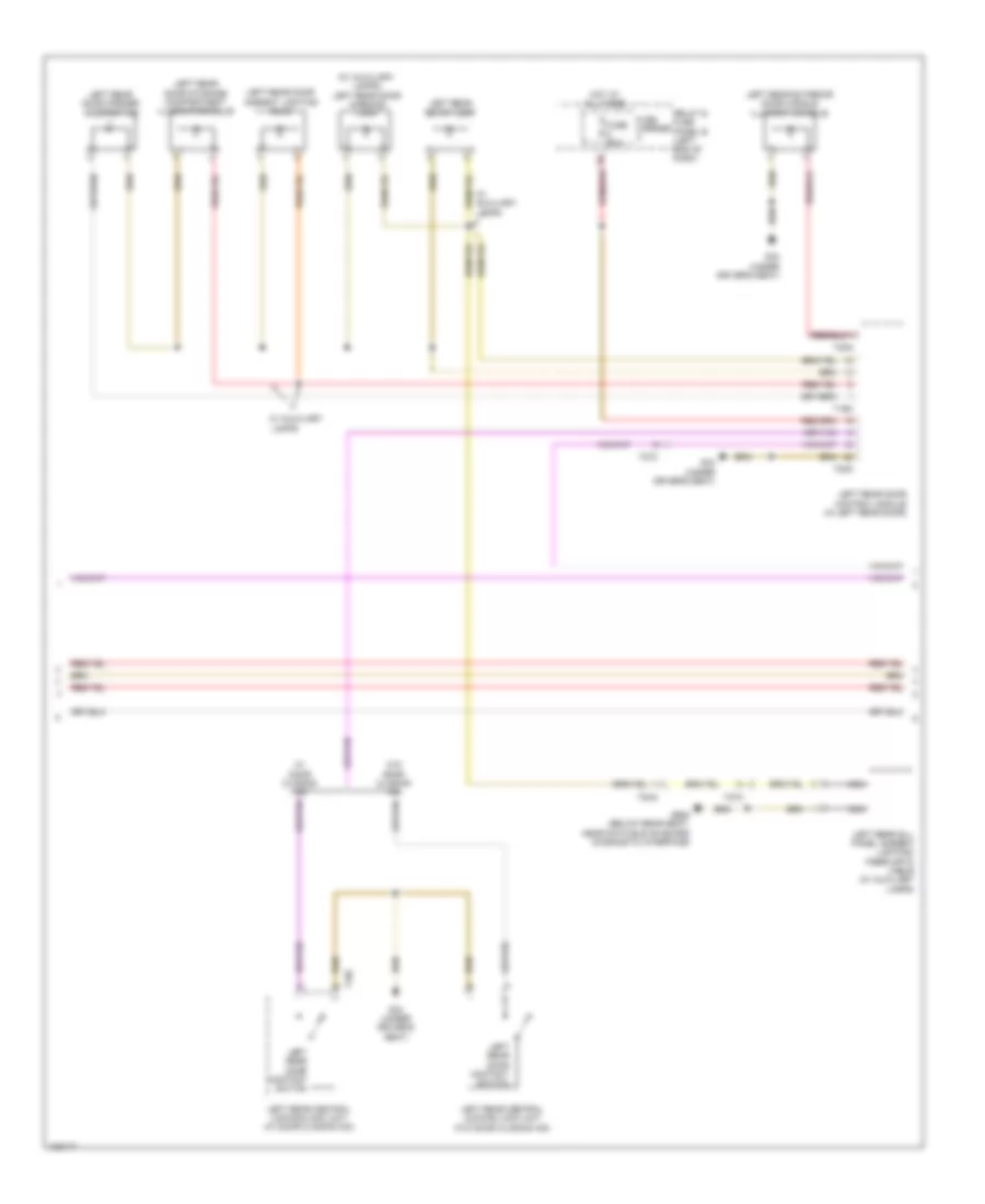 Электросхема подсветки (3 из 6) для Audi S6 2014