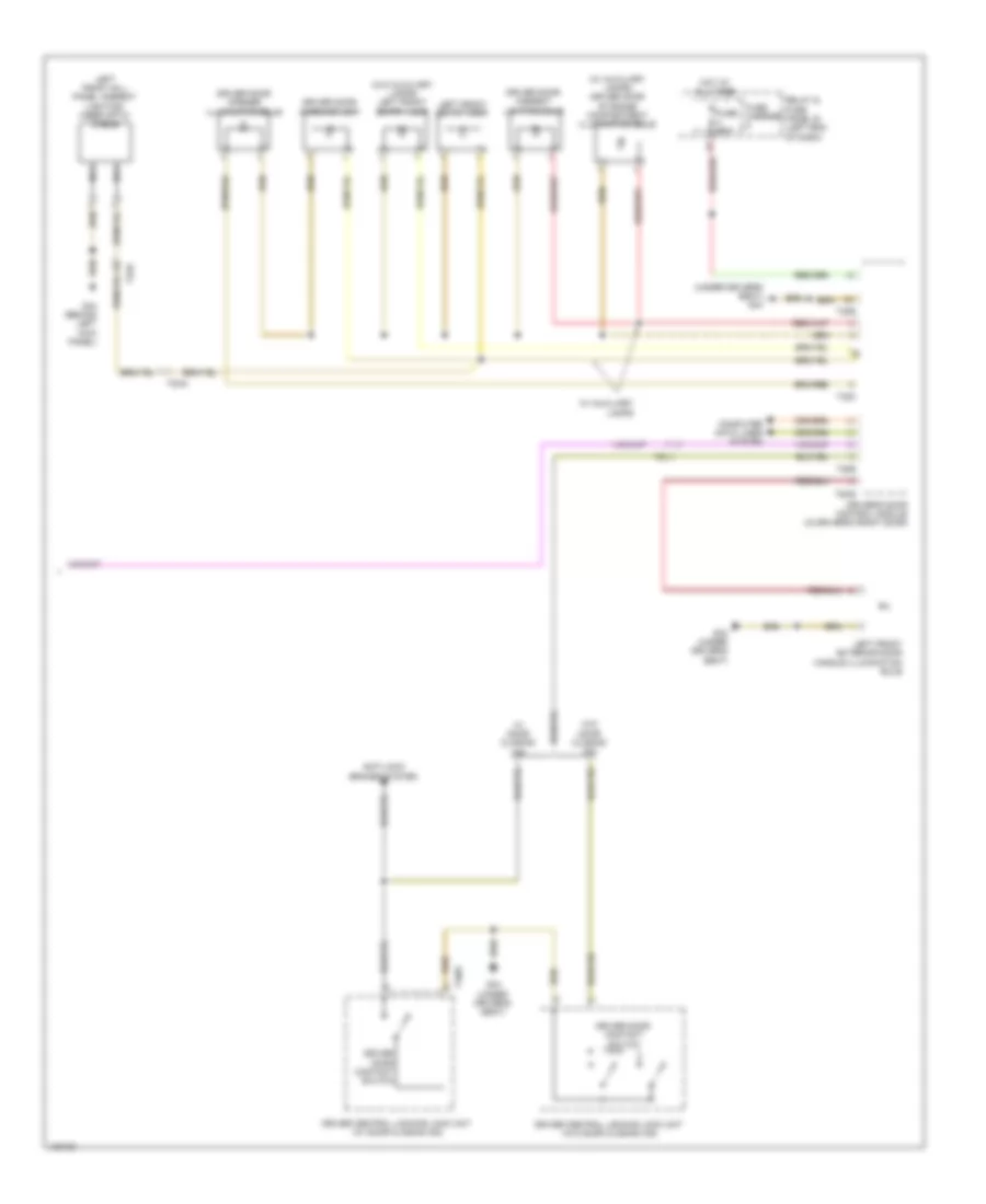 Электросхема подсветки (6 из 6) для Audi S6 2014