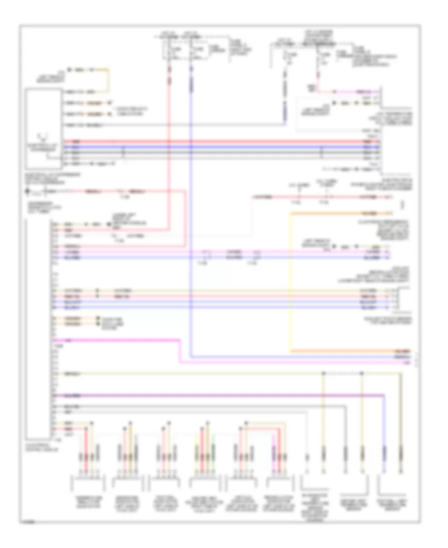 Электросхема кондиционера, Основная (1 из 2) для Audi SQ5 Premium Plus 2014