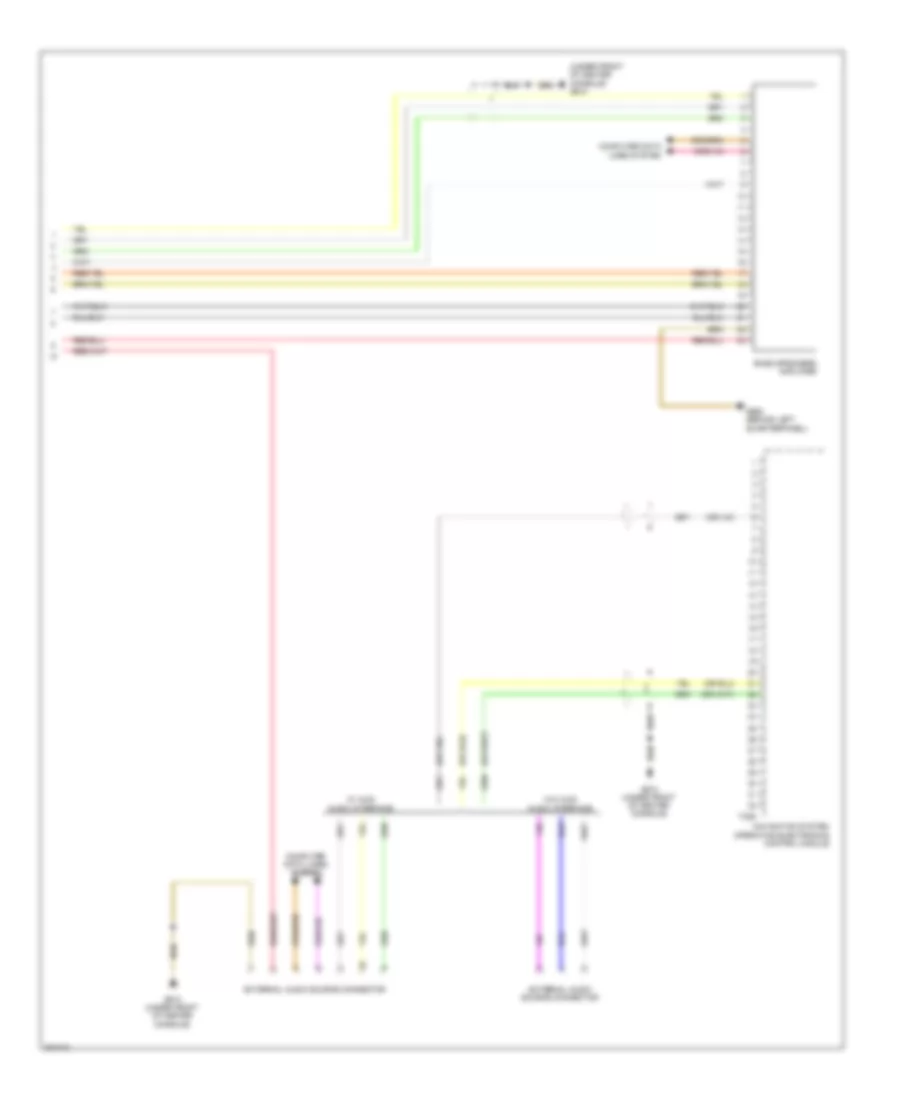 Электросхема магнитолы, С RNS-E без Bose (3 из 3) для Audi A3 2.0T Quattro 2012