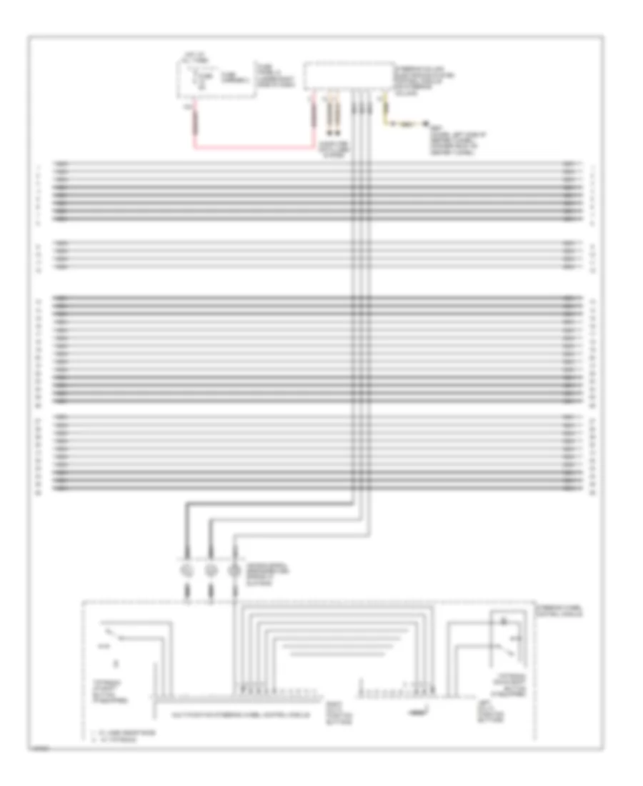 Электросхема автоматической коробки передач АКПП (2 из 3) для Audi S5 Prestige 2013