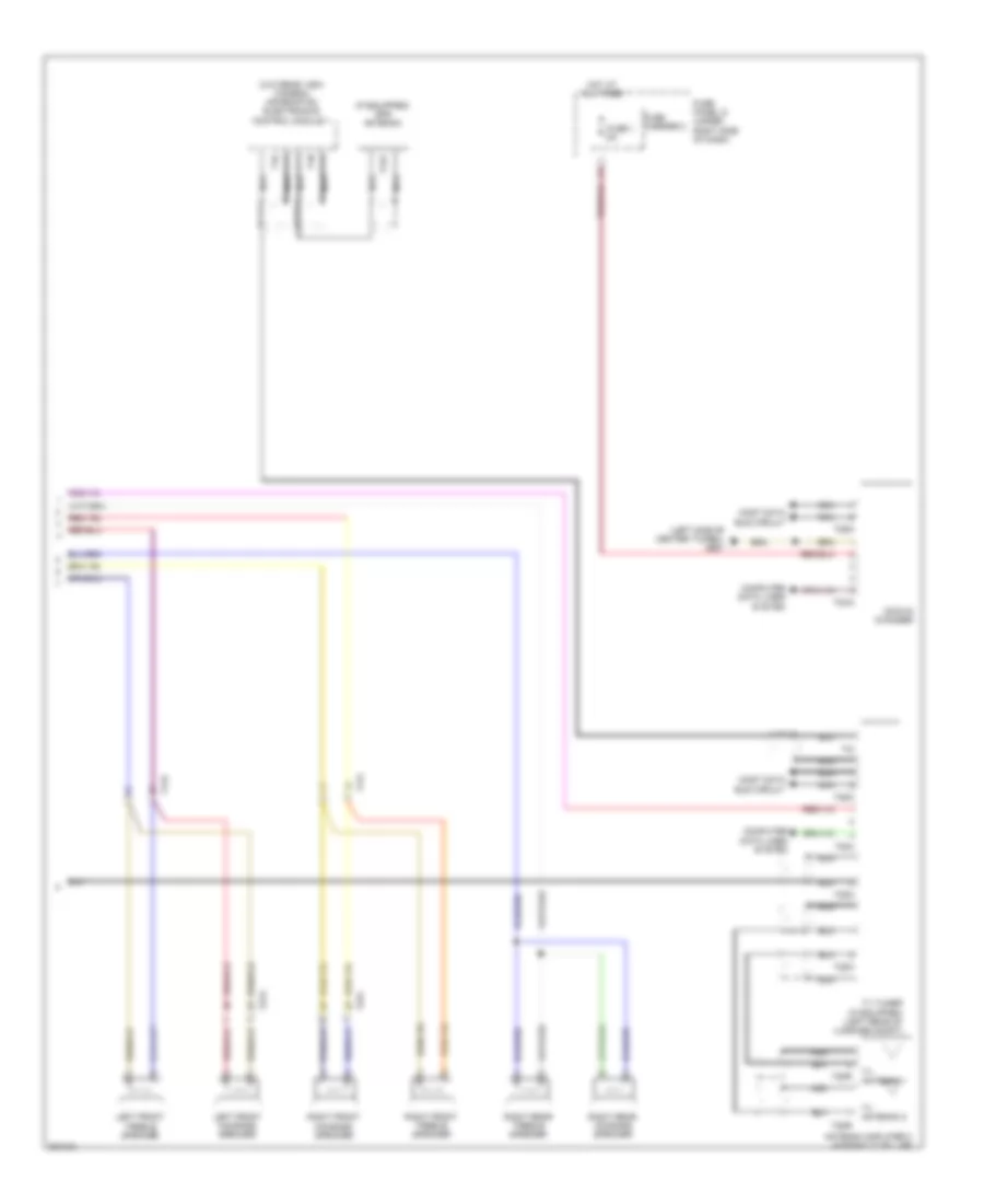 Navigation Wiring Diagram, Convertible Standard MMI & Basic MMI (2 из 2) для Audi A5 2.0T Quattro 2012
