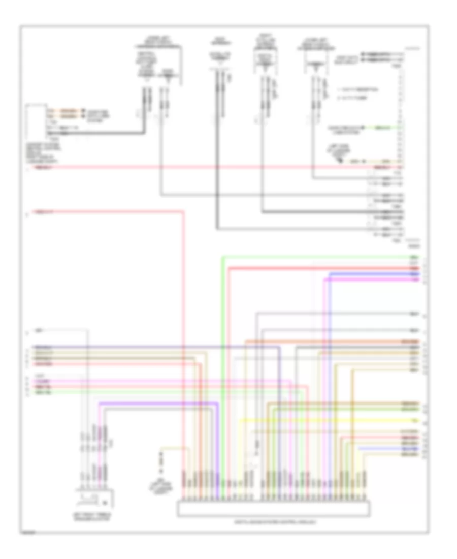 Radio Wiring Diagram, withBang & Olufson Sound (2 из 3) для Audi A6 2.0T 2012