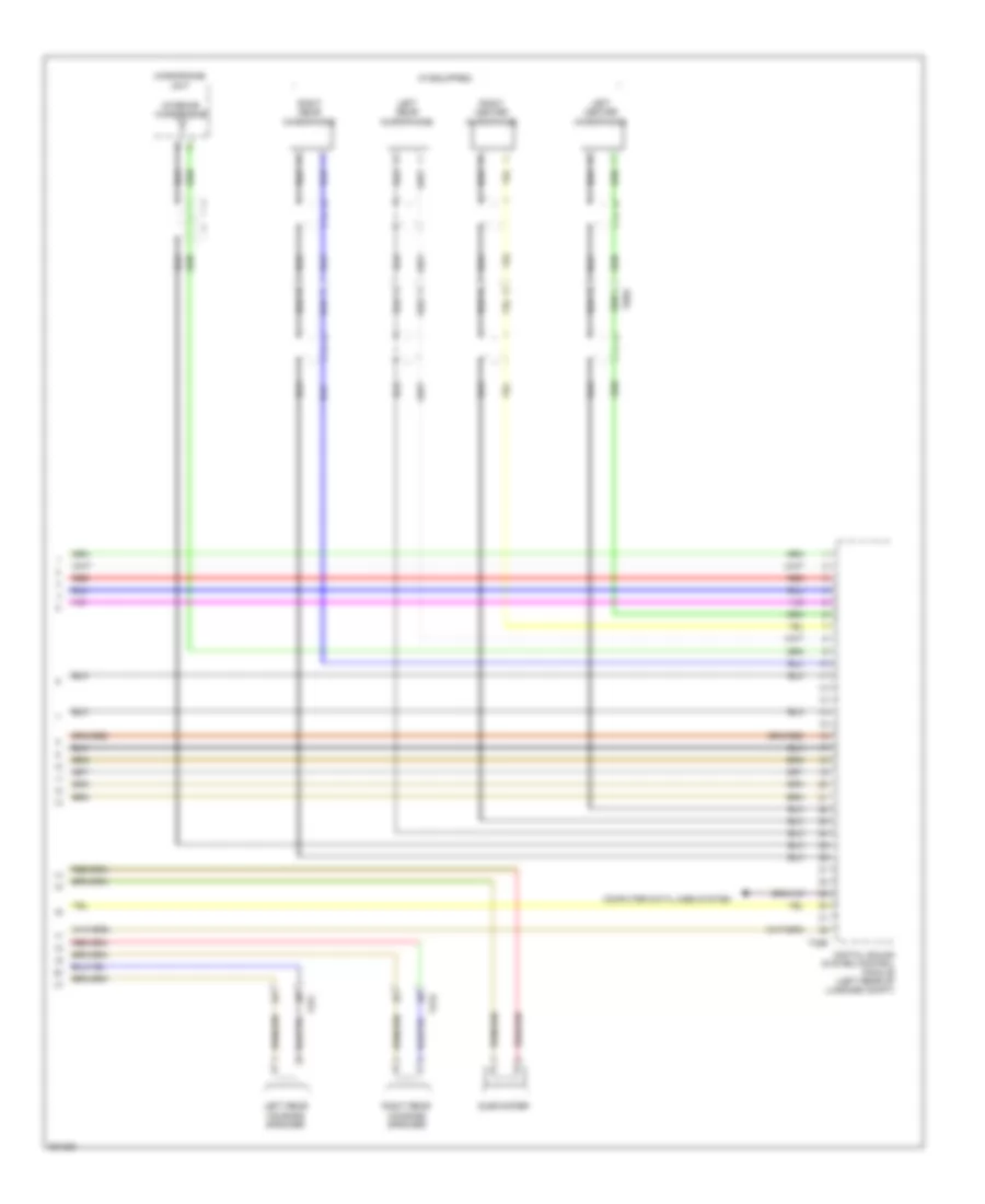 Radio Wiring Diagram, withBang & Olufson Sound (3 из 3) для Audi A6 2.0T 2012