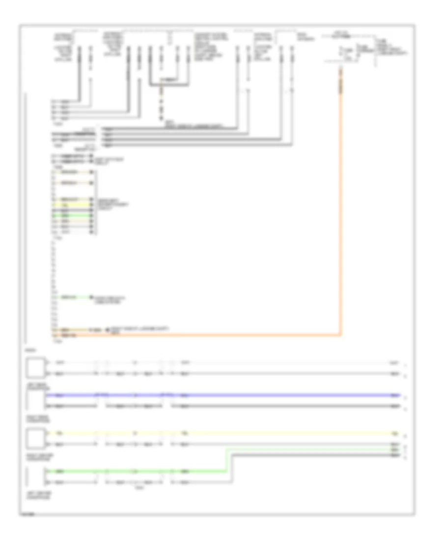Radio Wiring Diagram, withBang & Olufson Sound (1 из 3) для Audi A8 2012